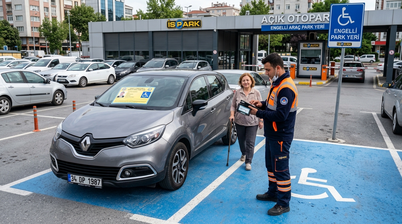 İSPARK ve Belediye Otoparklarında Engellilere Ücretsiz Park Hakkı 2026 Ruhsat Tanımlama ve İtiraz Rehberi