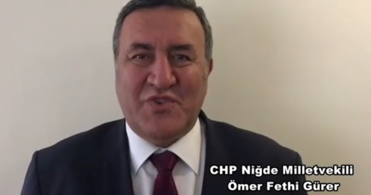 CHP Niğde Milletvekili Ömer Fethi Gürer